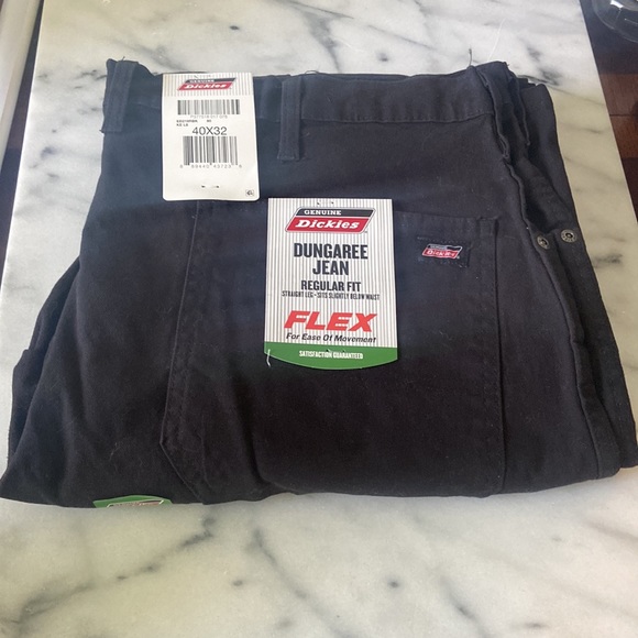 Dickies Dungaree Jean Regular Fit Straight Leg Flex for ease of movement - Picture 5 of 14
